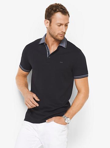 Michael Kors Mens Greenwich Cotton Polo Shirt