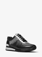 Michael Michael Kors Allie Glitter Chain-mesh Sneaker