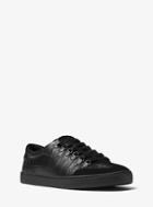 Michael Kors Mens Smith Embossed-leather Sneaker
