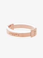 Michael Kors Rose Gold-tone Clear Acetate Bracelet