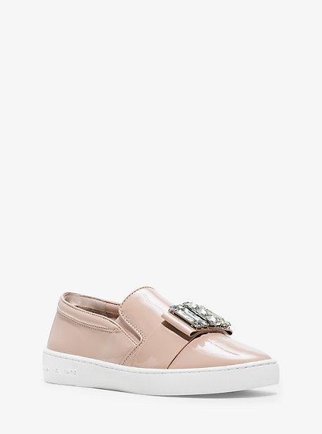 Michael Michael Kors Michelle Patent-leather Sneaker