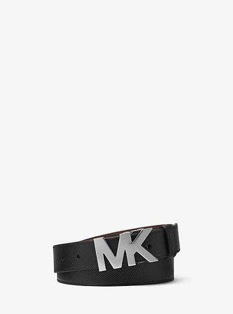 Michael Kors Mens Four-in-one Leather Belt Box Set