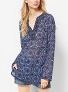 Michael Michael Kors Printed Georgette Tunic