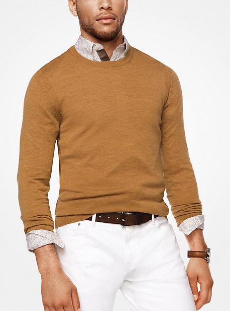 Michael Kors Mens Merino Pullover