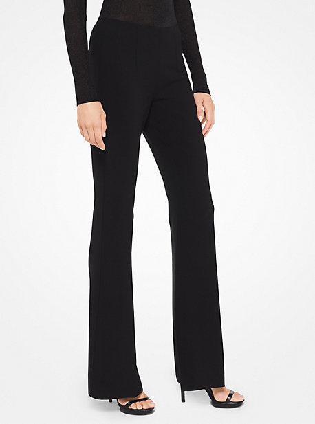 Michael Kors Collection Stretch-crepe Flared Pants
