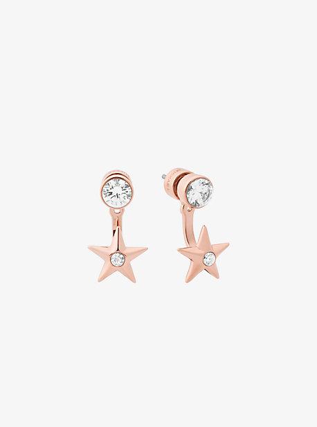 Michael Kors Rose Gold-tone Star Earrings