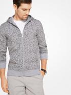 Michael Kors Mens Camouflage Stretch-cotton Zip-up Hoodie