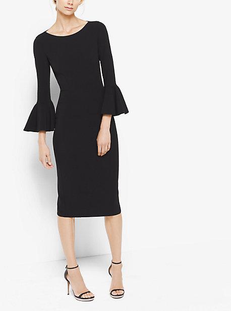 Michael Kors Collection Bell-cuff Sheath Dress
