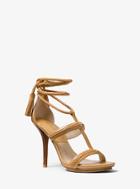 Michael Kors Collection Valera Calf Leather Sandal