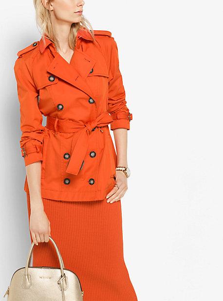 Michael Michael Kors Double-breasted Tech Trench Coat