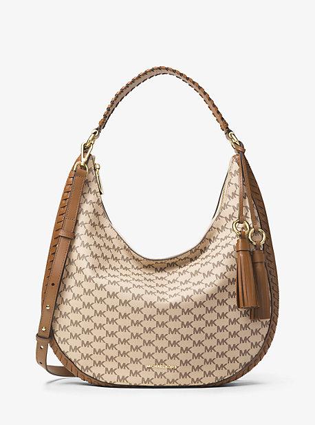 Michael Michael Kors Lauryn Large Logo Shoulder Bag
