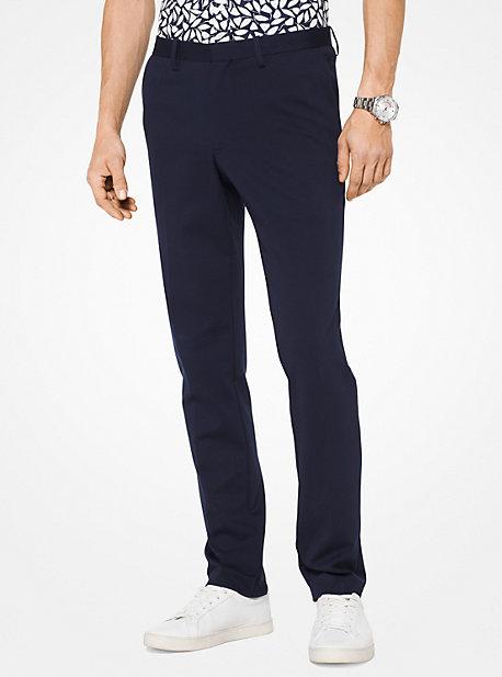 Michael Kors Mens Slim-fit Ponte Trousers