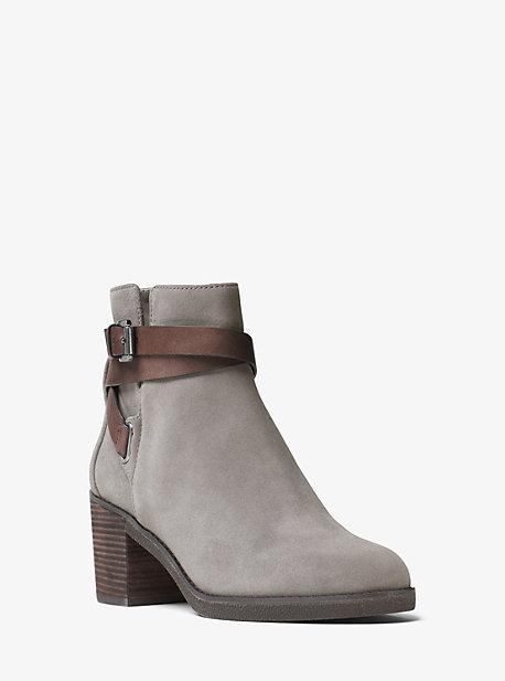 Michael Michael Kors Fawn Suede Ankle Boot