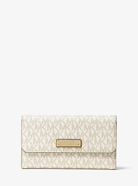 Michael Michael Kors Mercer Logo Tri-fold Wallet