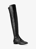 Michael Kors Collection Coraline Leather Over-the-knee Boot