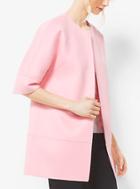 Michael Kors Collection Cashgora Melton Jacket