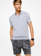 Michael Kors Mens Cotton-blend Polo Shirt