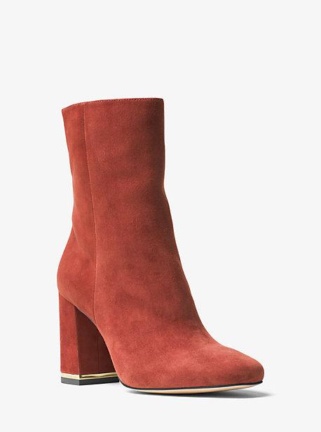 Michael Michael Kors Ursula Suede Ankle Boot