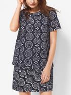 Michael Michael Kors Eyelet-embroidered Top