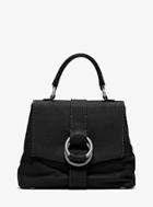 Michael Kors Collection Julie Leather Large Top Handle Bag