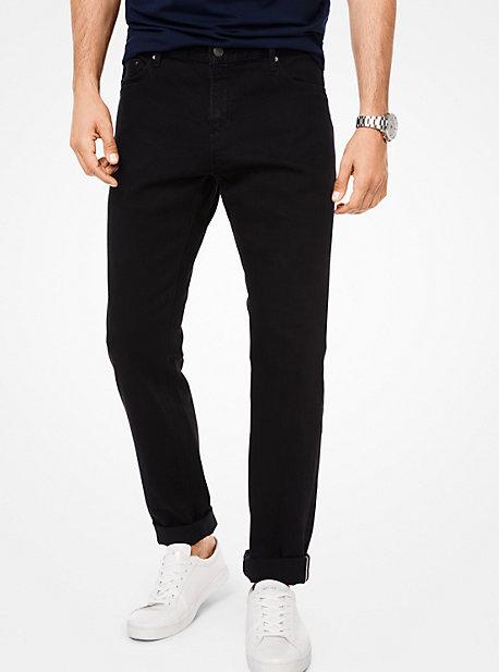 Michael Kors Mens Parker Slim-fit Stretch-selvedge Jeans