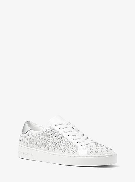 Michael Michael Kors Irving Embellished Mesh Sneaker