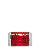 Michael Kors Collection Leyla Python Clutch