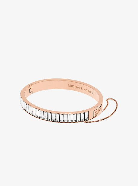 Michael Kors Rose Gold-tone Baguette Bracelet