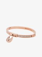 Michael Kors Padlock Rose Gold-tone Bracelet