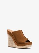 Michael Kors Collection Charlize Suede Wedge