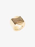 Michael Kors Gold-tone Chain Ring