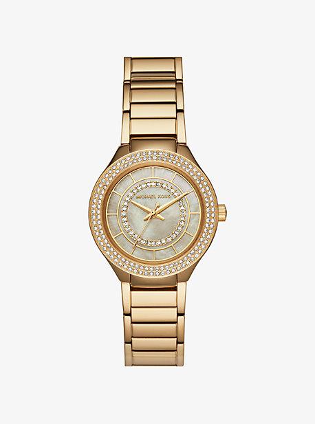 Michael Kors Mini Kerry Gold-tone Watch