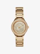 Michael Kors Mini Kerry Gold-tone Watch