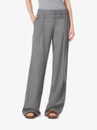 Michael Kors Collection Double-belted Pleated Stretch-wool Trousers