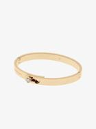 Michael Kors Gold-tone Heart Hinge Bracelet