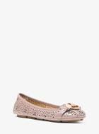 Michael Michael Kors Fulton Floral Perforated Leather Moccasin