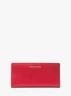 Michael Michael Kors Jet Set Saffiano Leather Slim Wallet