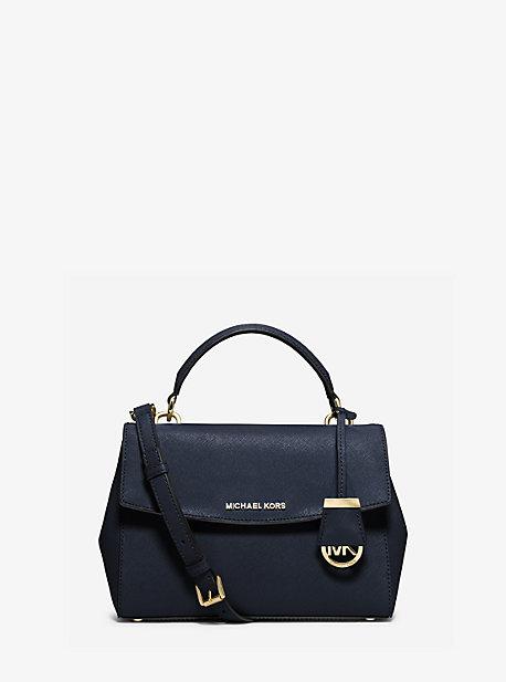 Michael Michael Kors Ava Small Saffiano Leather Crossbody Satchel