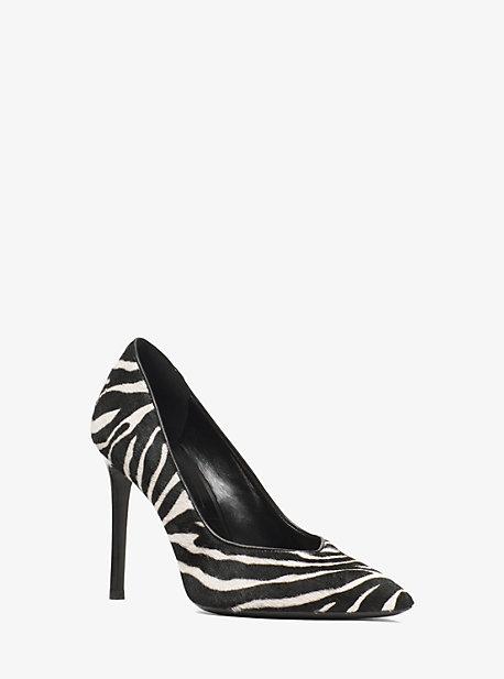 Michael Kors Collection Muse Zebra Calf Hair Pump
