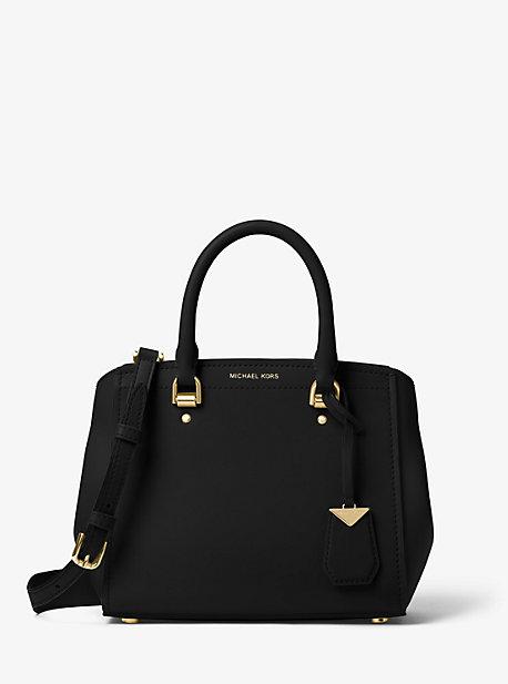 Michael Michael Kors Benning Medium Leather Satchel