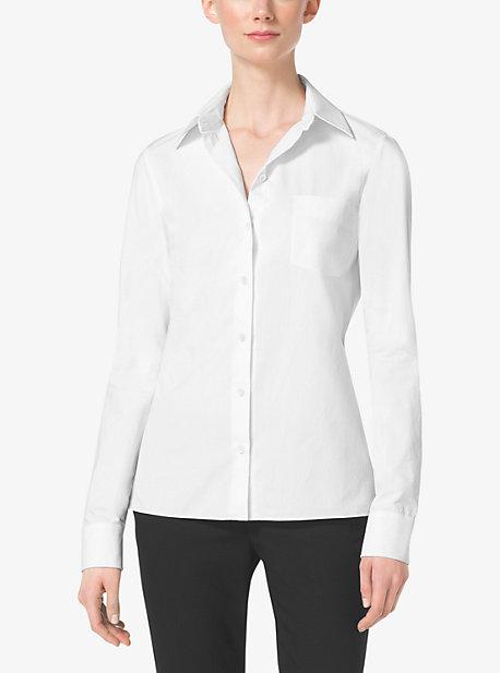 Michael Kors Collection Cotton-poplin Shirt