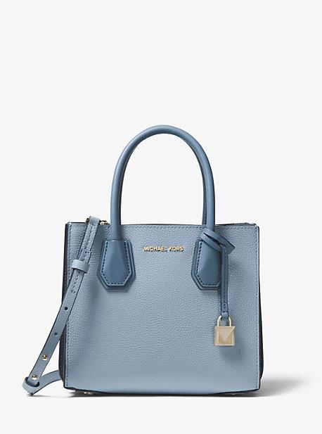Michael Michael Kors Mercer Pebbled Leather Accordion Crossbody