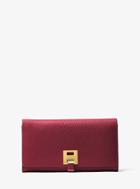 Michael Kors Collection Bancroft Leather Continental Wallet