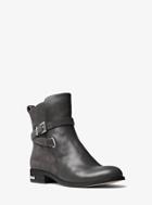 Michael Michael Kors Arley Leather And Suede Ankle Boot