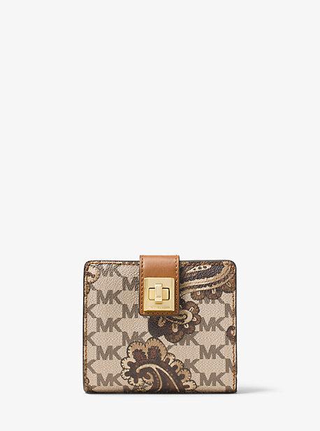 Michael Michael Kors Natalie Medium Heritage Paisley Wallet