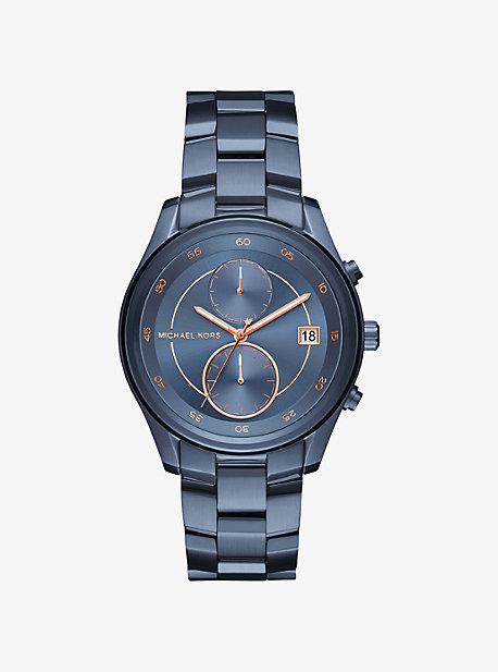Michael Kors Briar Navy-tone Watch