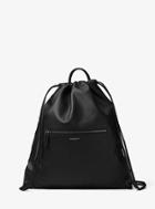 Michael Kors Mens Dylan Leather Drawstring Backpack