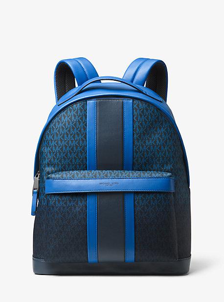 Michael Kors Mens Odin Logo Stripe Backpack