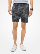 Michael Kors Mens Tropical Stretch-cotton Shorts