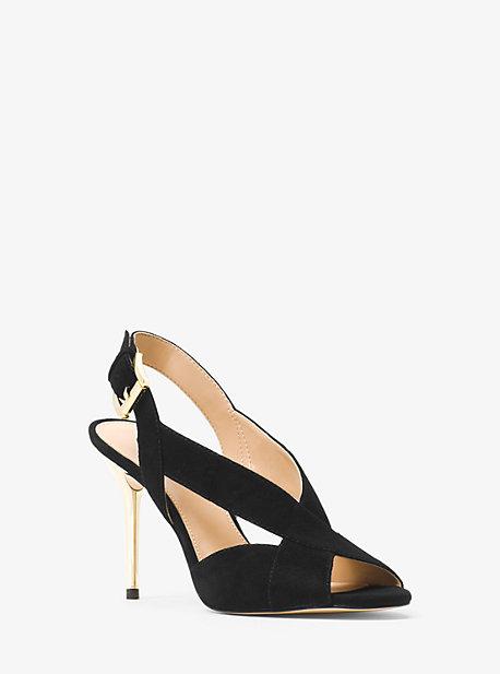 Michael Michael Kors Becky Suede Sling-back Sandal